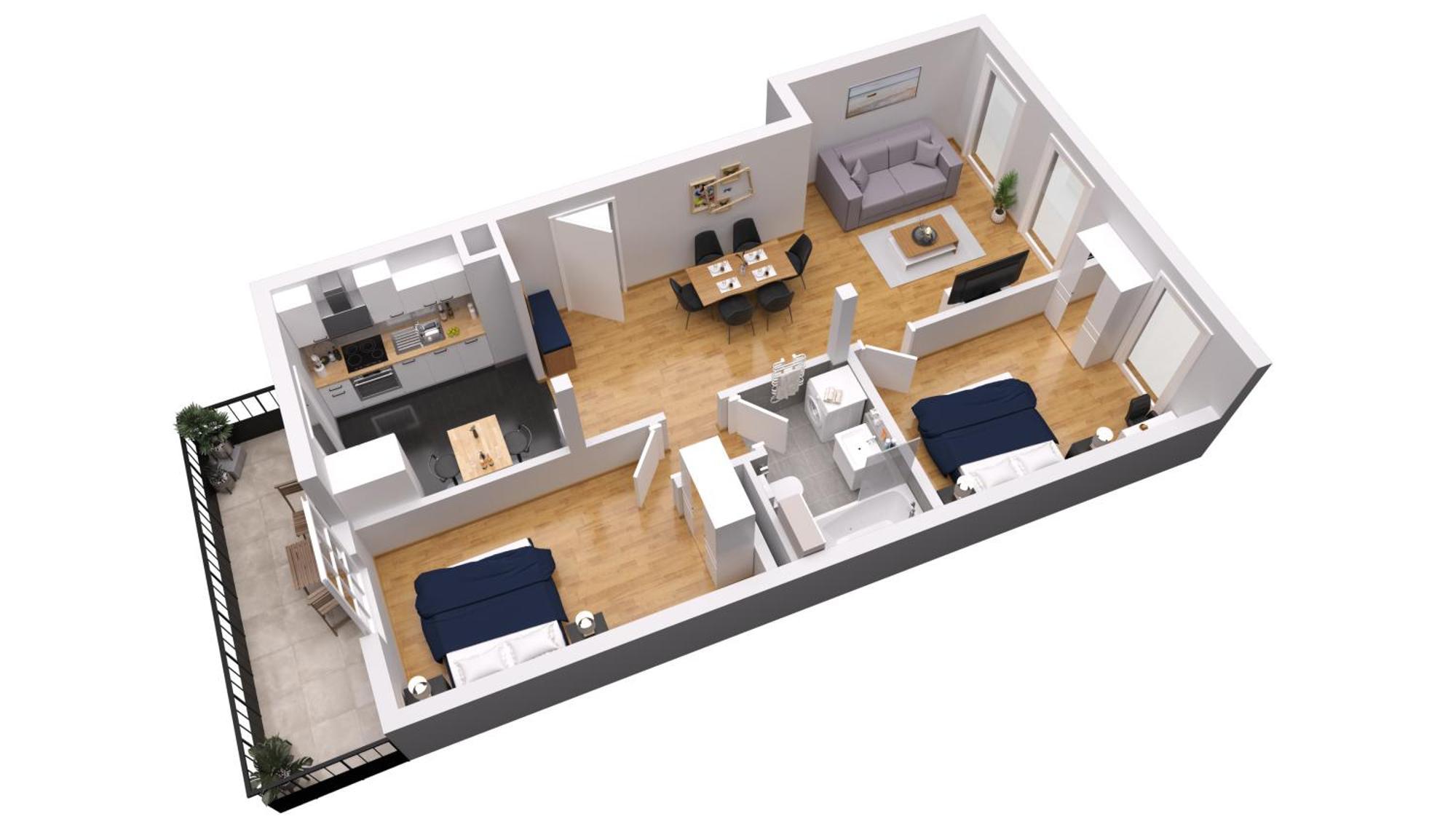 Zentrum Residenz - Wohnen Auf Hoechstem Niveau Apartment Leipzig